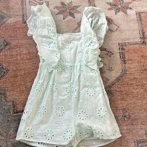 3-4t Zara eyelet romper